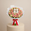 60_With a bouquet of roses