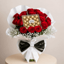 487_With a bouquet of roses