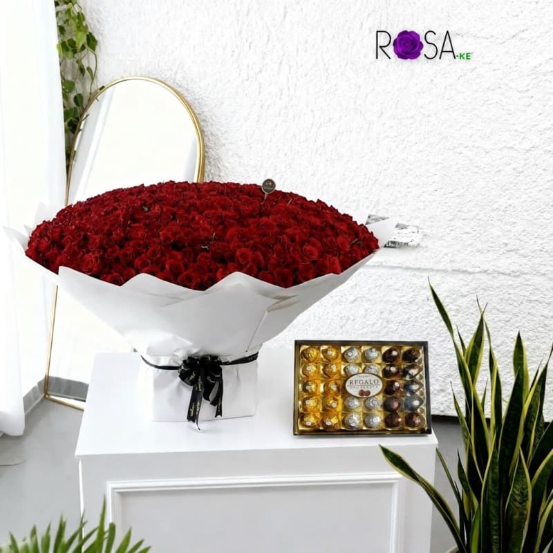 500 Roses Luxury Bouquet Nairobi Delivery ROSA Nairobi Grand Gift