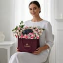 575_Paper bag with roses