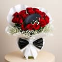 576_With a bouquet of roses