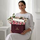 714_Paper bag with roses