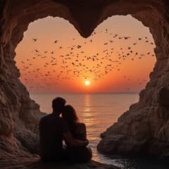 Romantic Lovebirds Gift