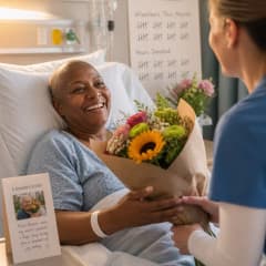 Get-well visit