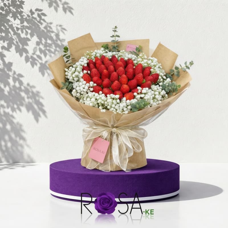 Fresh Strawberry Bouquet Nairobi Delivery | ROSA Nairobi